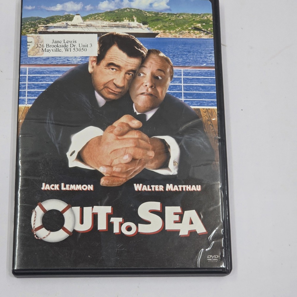 Out to Sea DVD Jack Lemmon Walter Matthau Full Screen Widescreen Comedy Movie